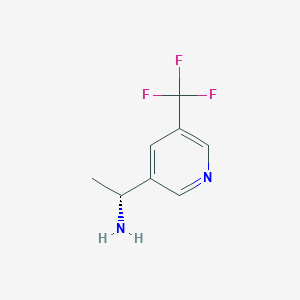 (R)-1-(5-(Trifluoromethyl)pyridin-3-YL)ethanamine