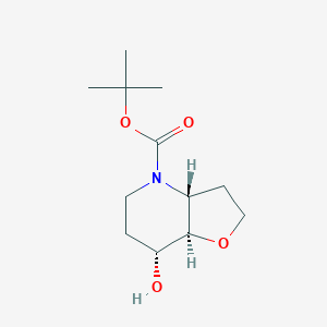 tert-Butyl (3aR,7R,7aR)-7-hydroxyhexahydrofuro[3,2-b]pyridine-4(2H)-carboxylate