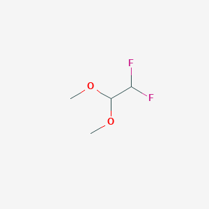 molecular formula C4H8F2O2 B12966447 1,1-Difluoro-2,2-dimethoxyethane 