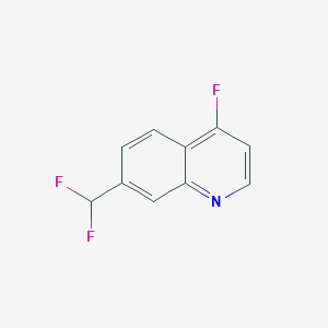 7-(Difluoromethyl)-4-fluoroquinoline