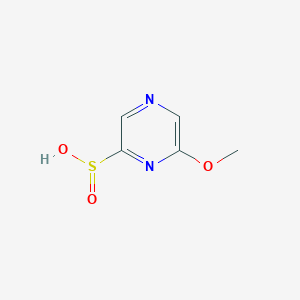 6-Methoxypyrazine-2-sulfinic acid