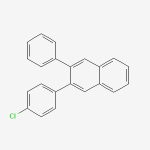 2-(4-Chlorophenyl)-3-phenylnaphthalene