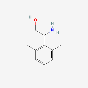 2-Amino-2-(2,6-dimethylphenyl)ethan-1-OL