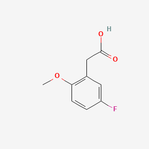 B1296655 5-Fluoro-2-methoxyphenylacetic acid CAS No. 383134-85-8