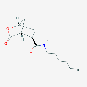 (1R,4R,5R)-N-(Hex-5-en-1-yl)-N-methyl-3-oxo-2-oxabicyclo[2.2.1]heptane-5-carboxamide