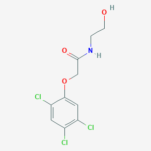 B1296658 N-(2-hydroxyethyl)-2-(2,4,5-trichlorophenoxy)acetamide CAS No. 19336-01-7