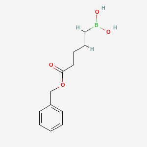 (E)-(5-(Benzyloxy)-5-oxopent-1-en-1-yl)boronic acid