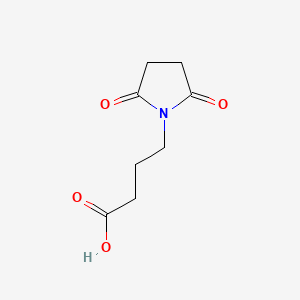 molecular formula C8H11NO4 B1296664 4-(2,5-二氧代吡咯烷-1-基)丁酸 CAS No. 31601-68-0