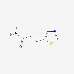 3-(Thiazol-5-yl)propanamide