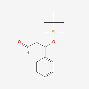 3-((tert-Butyldimethylsilyl)oxy)-3-phenylpropanal