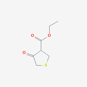 B1296676 Ethyl 4-oxotetrahydrothiophene-3-carboxylate CAS No. 78647-31-1