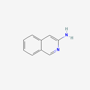 molecular formula C9H8N2 B1296679 3-氨基异喹啉 CAS No. 25475-67-6
