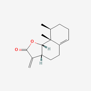 (3aR,9S,9aR,9bS)-9,9a-Dimethyl-3-methylene-3,3a,4,5,7,8,9,9a-octahydronaphtho[1,2-b]furan-2(9bH)-one