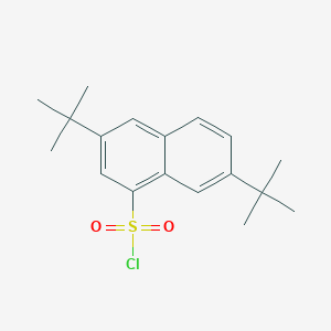 3,7-Di-tert-butylnaphthalene-1-sulfonyl chloride