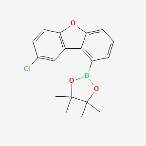 2-(8-Chlorodibenzo[b,d]furan-1-yl)-4,4,5,5-tetramethyl-1,3,2-dioxaborolane