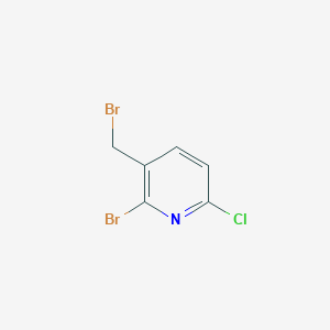 2-Bromo-3-(bromomethyl)-6-chloropyridine