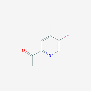 1-(5-Fluoro-4-methylpyridin-2-yl)ethan-1-one