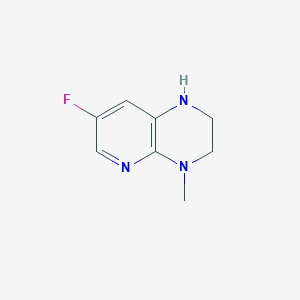 7-Fluoro-4-methyl-1,2,3,4-tetrahydropyrido[2,3-b]pyrazine