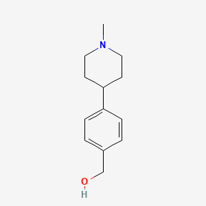 (4-(1-Methylpiperidin-4-yl)phenyl)methanol