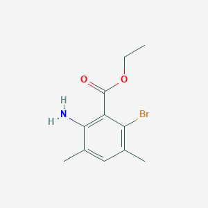 Ethyl 2-amino-6-bromo-3,5-dimethylbenzoate