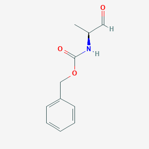 molecular formula C11H13NO3 B1296700 (S)-(1-甲基-2-氧代乙基)-氨基甲酸苄酯 CAS No. 82353-55-7
