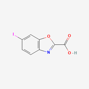 6-Iodobenzo[d]oxazole-2-carboxylic acid