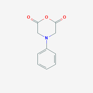 molecular formula C10H9NO3 B1296701 4-苯基吗啉-2,6-二酮 CAS No. 56956-66-2