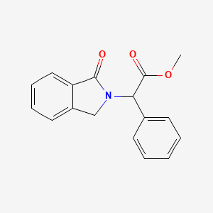 Methyl 2-(1-oxoisoindolin-2-yl)-2-phenylacetate