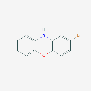 molecular formula C12H8BrNO B12967079 2-bromo-10H-phenoxazine 