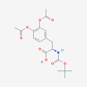 O-Acetyl-3-(acetyloxy)-N-Boc-L-tyrosine