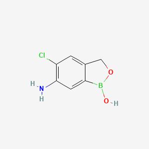 6-Amino-5-chlorobenzo[c][1,2]oxaborol-1(3H)-ol