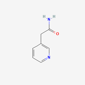 molecular formula C7H8N2O B1296714 2-(Pyridin-3-yl)acetamide CAS No. 3724-16-1
