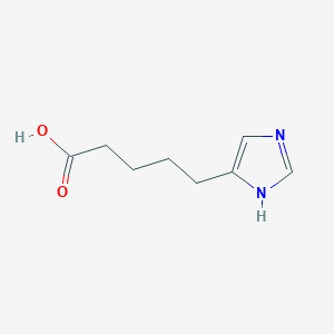 molecular formula C8H12N2O2 B1296719 5-(1H-Imidazol-5-yl)pentanoic acid CAS No. 959032-57-6