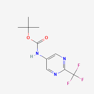 tert-Butyl (2-(trifluoromethyl)pyrimidin-5-yl)carbamate