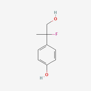 4-(2-Fluoro-1-hydroxypropan-2-yl)phenol