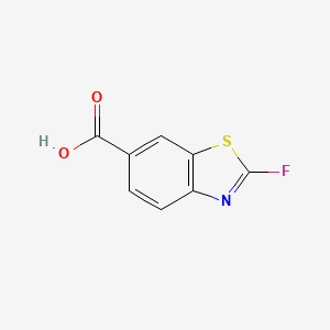 2-Fluorobenzo[d]thiazole-6-carboxylic acid