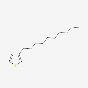 molecular formula C14H24S B1296728 3-Decylthiophene CAS No. 65016-55-9