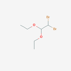molecular formula C6H12Br2O2 B1296737 1,1-二溴-2,2-二乙氧基乙烷 CAS No. 761-17-1