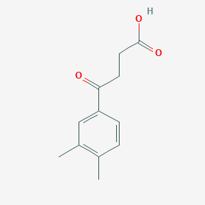 molecular formula C12H14O3 B1296760 4-(3,4-二甲苯基)-4-氧代丁酸 CAS No. 51036-98-7