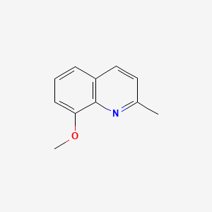B1296761 8-Methoxy-2-methylquinoline CAS No. 3033-80-5