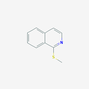 B1296762 1-Methylsulfanylisoquinoline CAS No. 42088-41-5