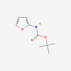 molecular formula C9H13NO3 B1296765 叔丁基 n-(2-呋喃基)氨基甲酸酯 CAS No. 56267-47-1