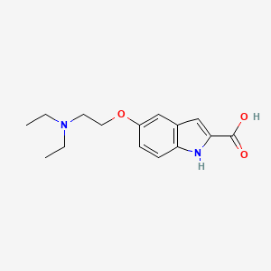 5-(2-(diethylamino)ethoxy)-1H-indole-2-carboxylic acid