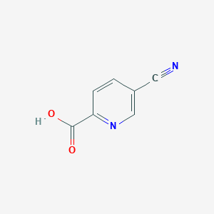 B129678 5-Cyanopyridine-2-carboxylic acid CAS No. 53234-55-2