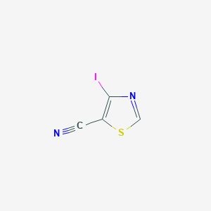 4-Iodothiazole-5-carbonitrile