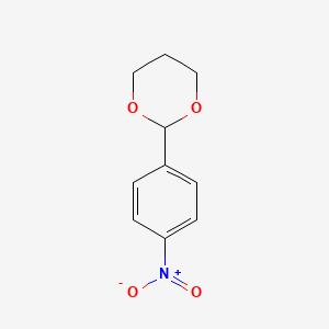 B1296782 2-(4-Nitrophenyl)-1,3-dioxane CAS No. 833-64-7