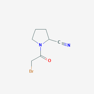 1-(2-Bromoacetyl)pyrrolidine-2-carbonitrile