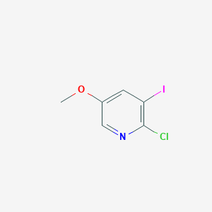 2-Chloro-3-iodo-5-methoxypyridine