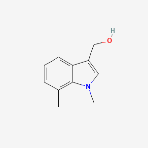 (1,7-Dimethyl-1H-indol-3-yl)methanol