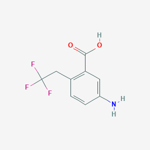 5-Amino-2-(2,2,2-trifluoroethyl)benzoic acid